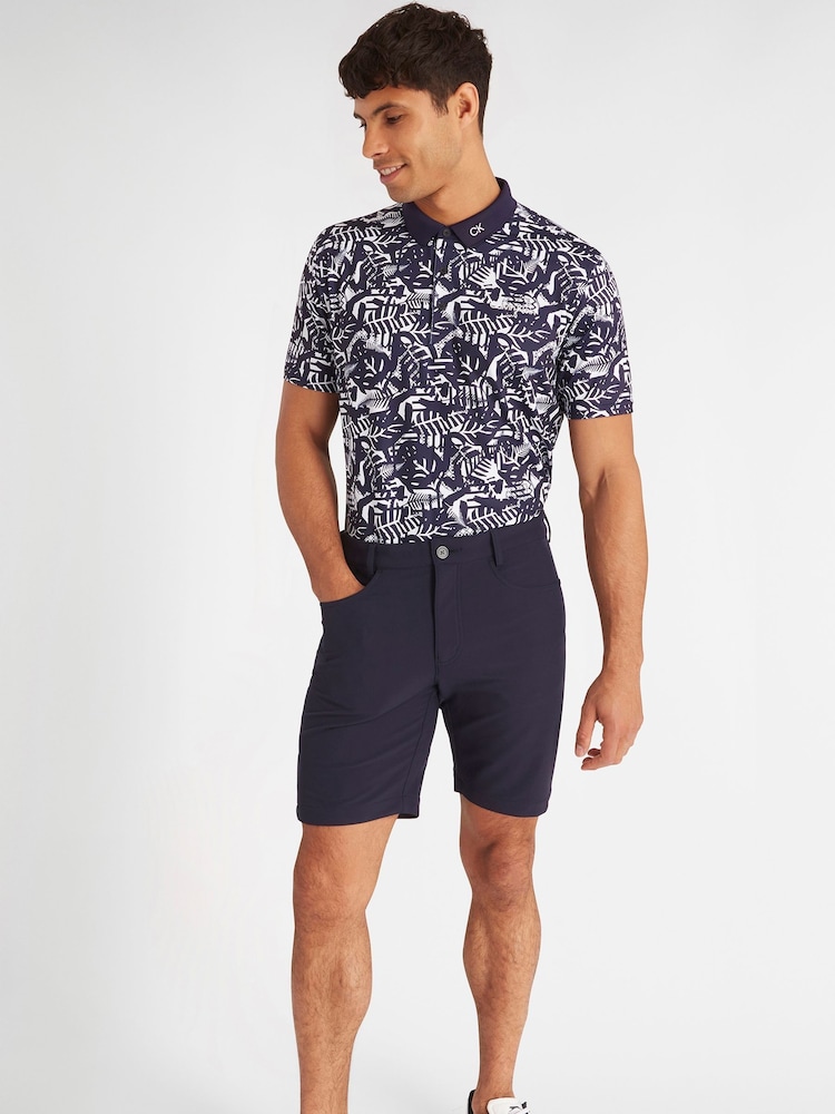 Calvin Klein Golf Abstract Print Polo Shirt - Image 2 of 9
