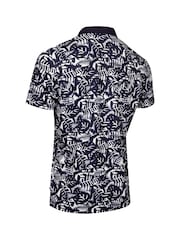 Calvin Klein Golf Abstract Print Polo Shirt - Image 6 of 9