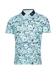 Calvin Klein Golf Abstract Print Polo Shirt - Image 5 of 9