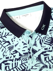 Calvin Klein Golf Abstract Print Polo Shirt - Image 7 of 9
