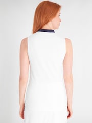 Calvin Klein Golf Dayton White Polo Shirt - Image 2 of 8