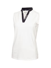 Calvin Klein Golf Dayton White Polo Shirt - Image 5 of 8