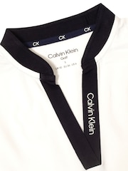 Calvin Klein Golf Dayton White Polo Shirt - Image 7 of 8