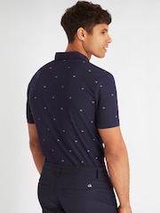 Calvin Klein Golf Monogram Polo Shirt - Image 2 of 8