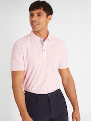 Calvin Klein Golf Monogram Polo Shirt - Image 1 of 8