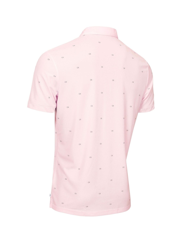 Calvin Klein Golf Monogram Polo Shirt - Image 6 of 8