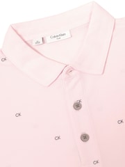 Calvin Klein Golf Monogram Polo Shirt - Image 8 of 8