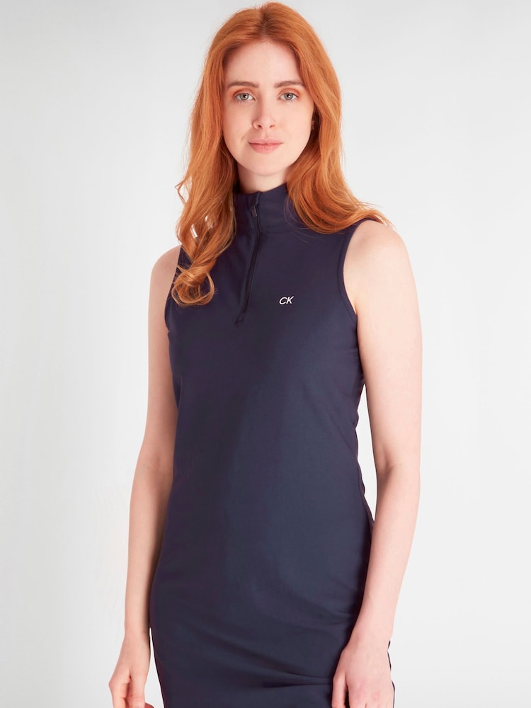 Calvin Klein Golf Blue Springwood Dress - Image 1 of 8