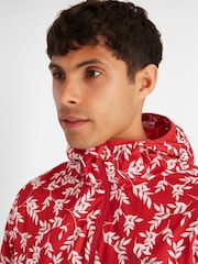 Calvin Klein Golf Red Printed Windbreaker Jacket - Image 4 of 9