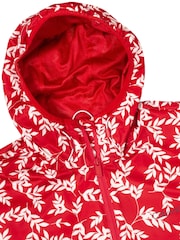 Calvin Klein Golf Red Printed Windbreaker Jacket - Image 7 of 9