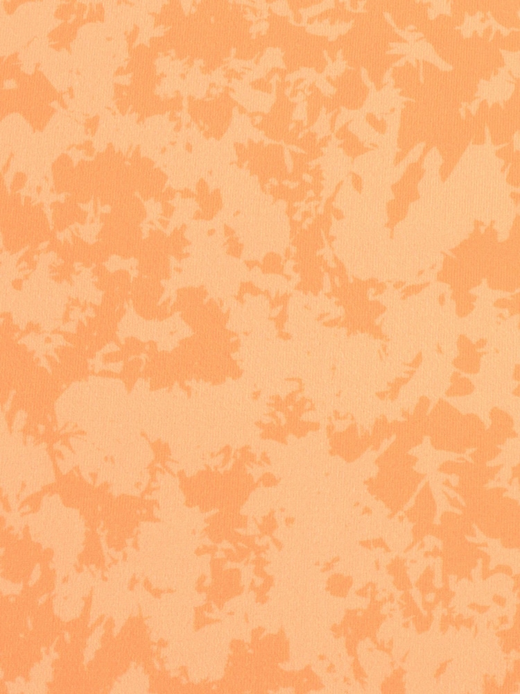 Calvin Klein Golf Orange Canvas Print Polo Shirt - Image 8 of 8