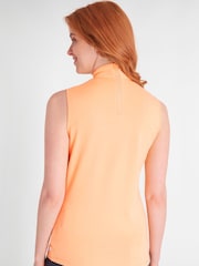 Calvin Klein Golf Orange Skyway Polo Shirt - Image 2 of 8
