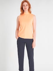 Calvin Klein Golf Orange Skyway Polo Shirt - Image 3 of 8
