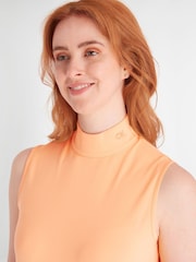 Calvin Klein Golf Orange Skyway Polo Shirt - Image 4 of 8
