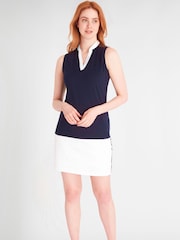Calvin Klein Golf Blue Dayton Polo Shirt - Image 3 of 8