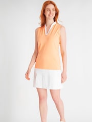 Calvin Klein Golf Dayrton Orange Polo Shirt - Image 3 of 7