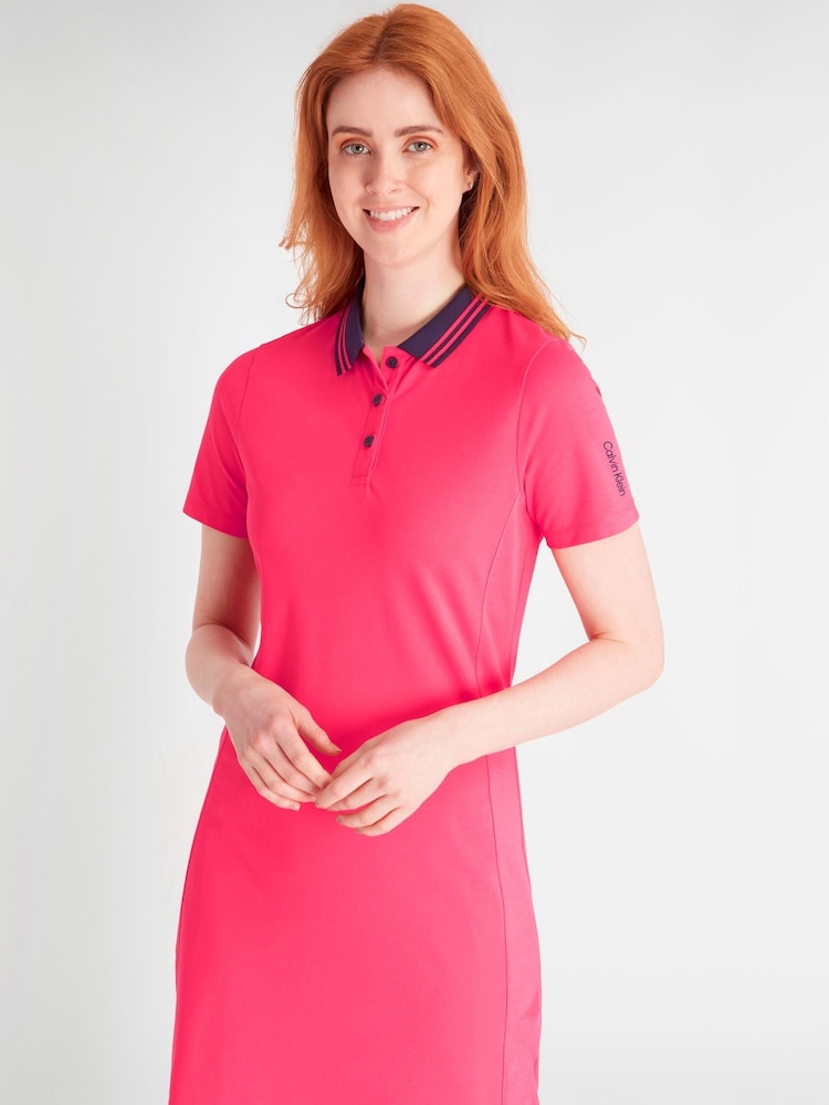Calvin Klein Golf Pink Primrose Dress - Image 1 of 9