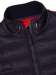 Calvin Klein Golf Red Rangewood Quarter Zip Hybrid Base Layer - Image 7 of 8