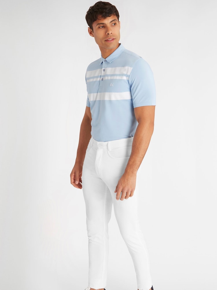 Calvin Klein Golf Mint Fort Jackson Polo Shirt - Image 2 of 8