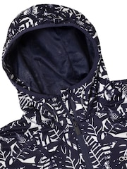 Calvin Klein Golf Printed Windbreaker Blue Jacket - Image 7 of 9
