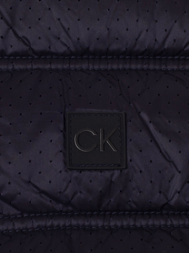 Calvin Klein Golf Blue Rangewood Full Zip Hybrid Gilet - Image 9 of 9