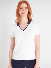 Calvin Klein Golf Delaware White Polo Shirt - Image 1 of 8