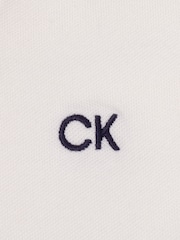 Calvin Klein Golf Delaware White Polo Shirt - Image 8 of 8