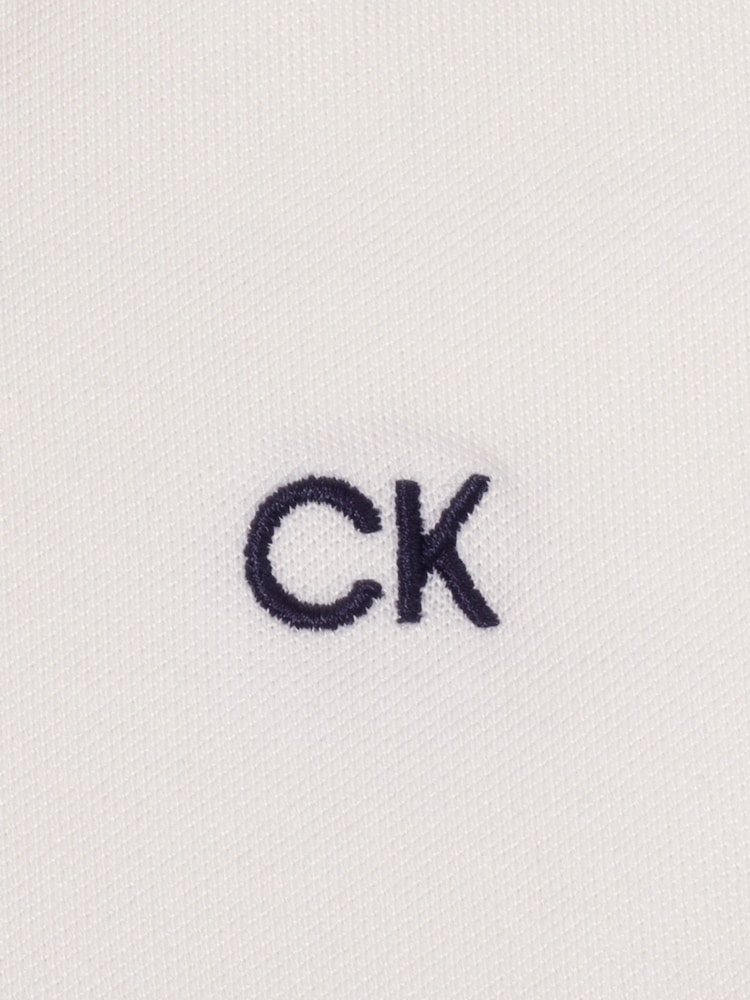 Calvin Klein Golf Delaware White Polo Shirt - Image 8 of 8
