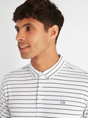 أبيض - Calvin Klein Golf Silverstone Polo Shirt - صورة 4 من 9