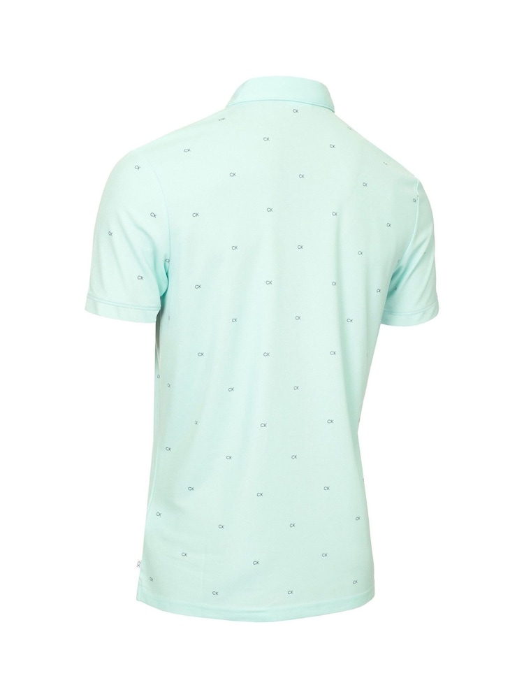 Calvin Klein Golf Monogram Polo Shirt - Image 6 of 8