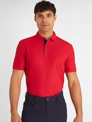 Calvin Klein Golf Monogram Polo Shirt - Image 1 of 8