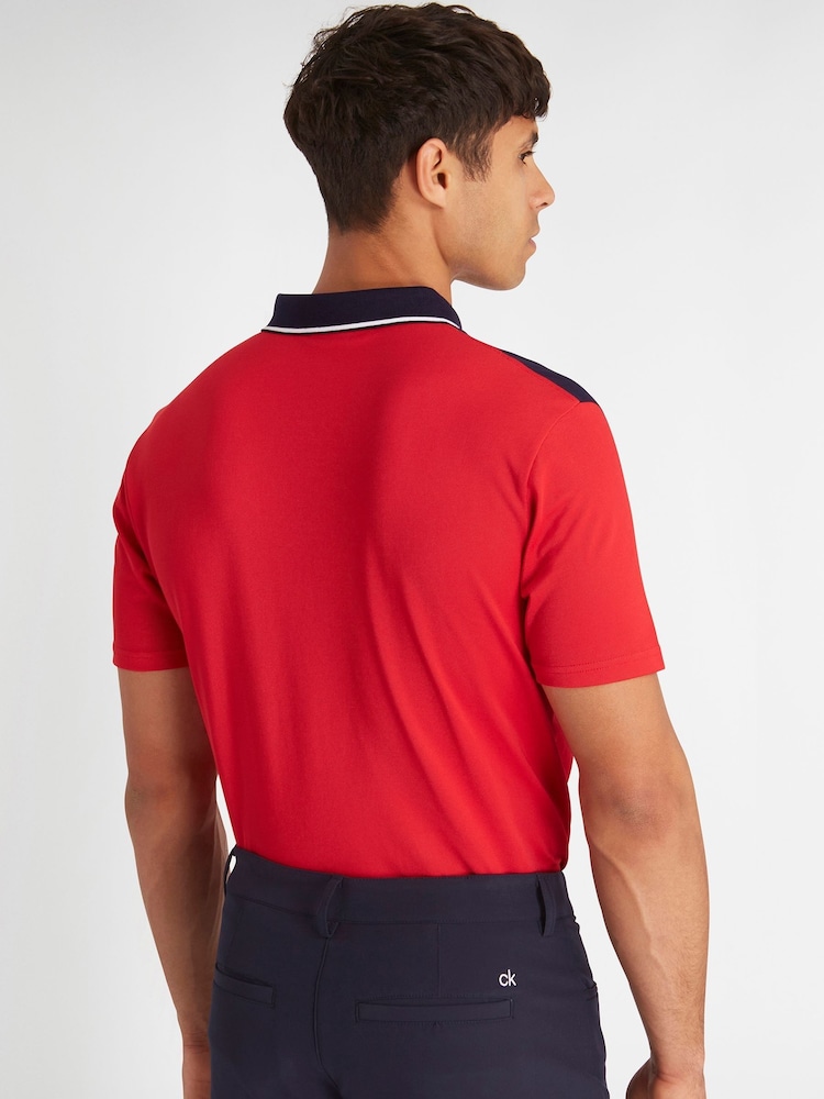 Calvin Klein Golf Eagle Polo Shirt - Image 2 of 8