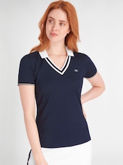 Calvin Klein Golf Blue Delaware Polo Shirt - Image 1 of 8