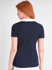 Calvin Klein Golf Blue Delaware Polo Shirt - Image 2 of 8