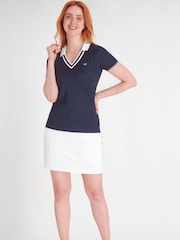 Calvin Klein Golf Blue Delaware Polo Shirt - Image 3 of 8