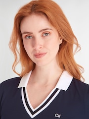 Calvin Klein Golf Blue Delaware Polo Shirt - Image 4 of 8
