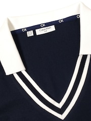 Calvin Klein Golf Blue Delaware Polo Shirt - Image 7 of 8