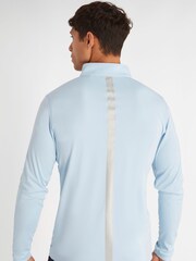 Top térmico con media cremallera cremallera azul West Gate de Calvin Klein Golf - Imagen 2 de 9