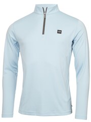 Top térmico con media cremallera cremallera azul West Gate de Calvin Klein Golf - Imagen 5 de 9
