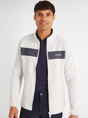 Calvin Klein Golf White Parkbury Full Zip Base Layer - Image 1 of 8