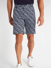 Calvin Klein Golf Blue Printed Genius Shorts - Image 1 of 10