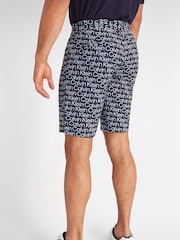 Calvin Klein Golf Blue Printed Genius Shorts - Image 3 of 10