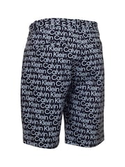Calvin Klein Golf Blue Printed Genius Shorts - Image 6 of 10