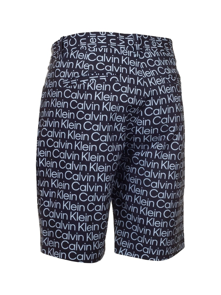 Calvin Klein Golf short Genius bleu imprimé - Image 6 of 10