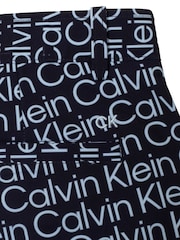 Calvin Klein Golf Blue Printed Genius Shorts - Image 9 of 10