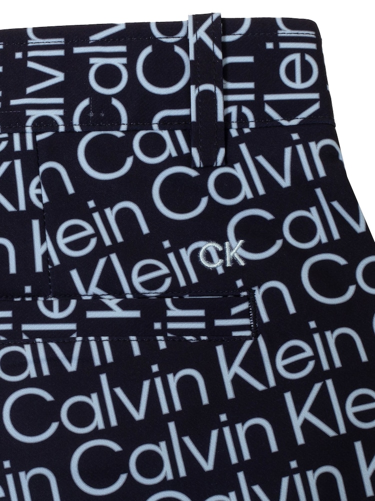 Calvin Klein Golf short Genius bleu imprimé - Image 9 of 10