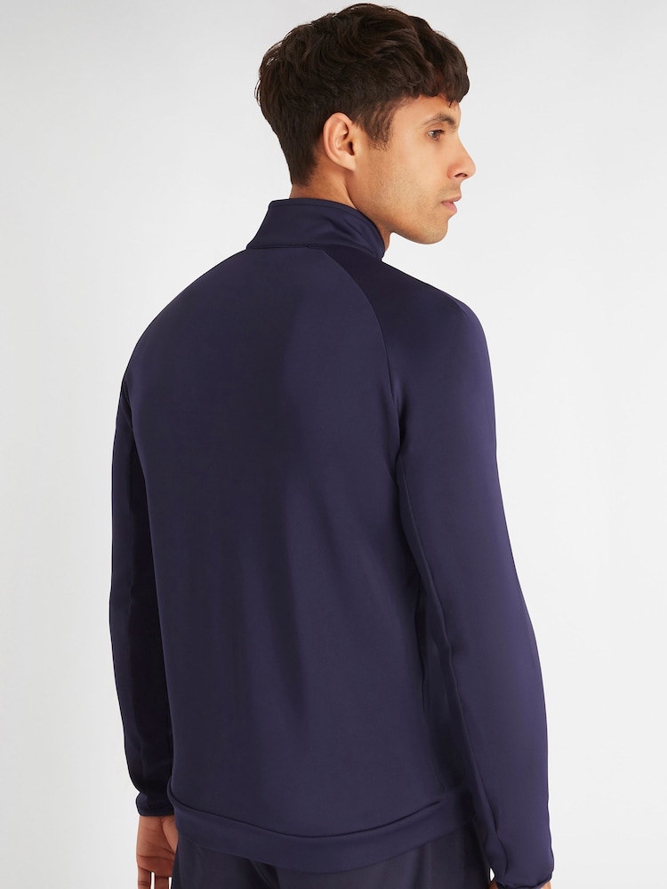 Calvin Klein Golf Blue Parkbury Full Zip Base Layer - Image 2 of 8