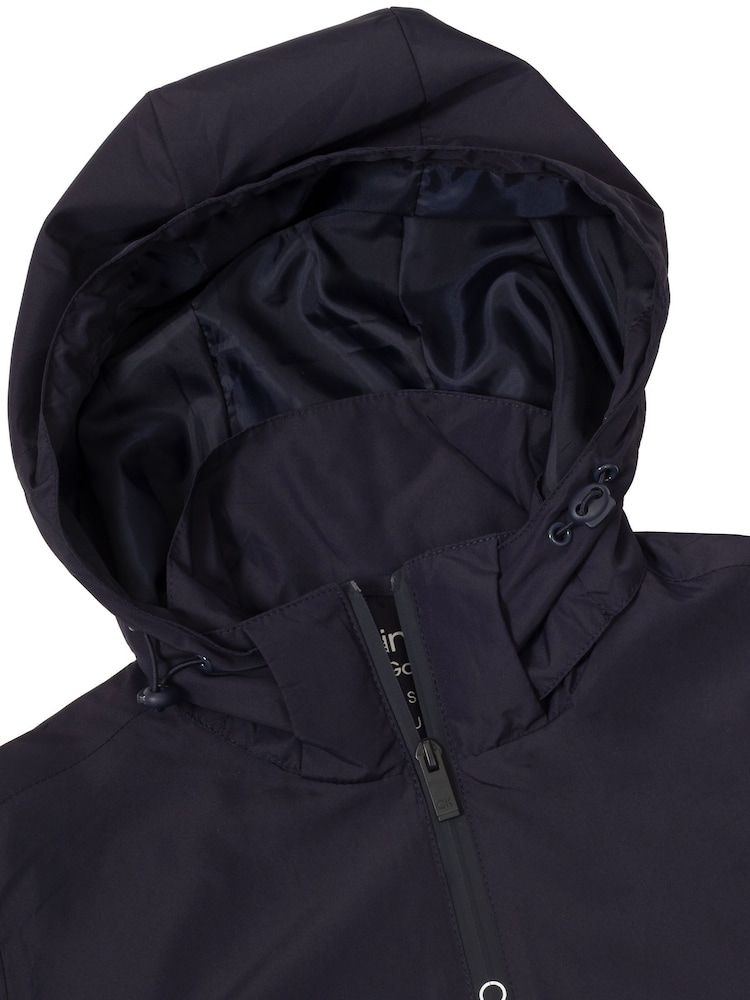 Calvin Klein Golf Blue Melody hooded Windbreaker Jacket - Image 8 of 8
