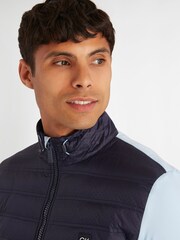 Calvin Klein Golf Blue Rangewood Quarter Zip Hybrid Base Layer - Image 4 of 8