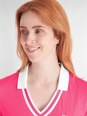 Calvin Klein Golf Pink Delaware Polo Shirt - Image 4 of 8